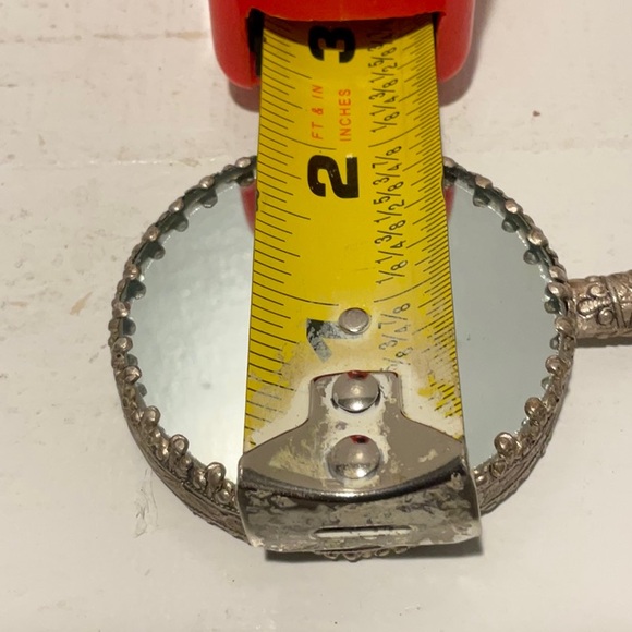 🪞Vintage Japanese Hand Painted Mirror With Jade Handle. - Picture 7 of 7